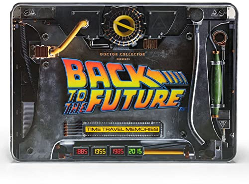 Doctor Collector Kit de Bienvenue Retour vers Le Futur, édition de Collection Officielle avec Accessoires exclusifs dans Une boîte en métal