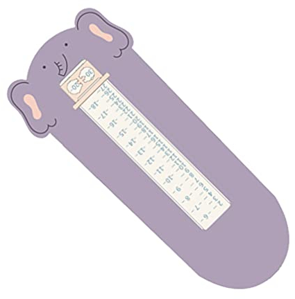 Toddmomy Schuhgrößenmesser Fußmessgerät Zur Präzisen Messung Der Schuhgröße Für Einfache Anwendung Mit Klarem Messband Geeignet Für Online-kauf Cartoon-design Für Mehr Spaß Beim