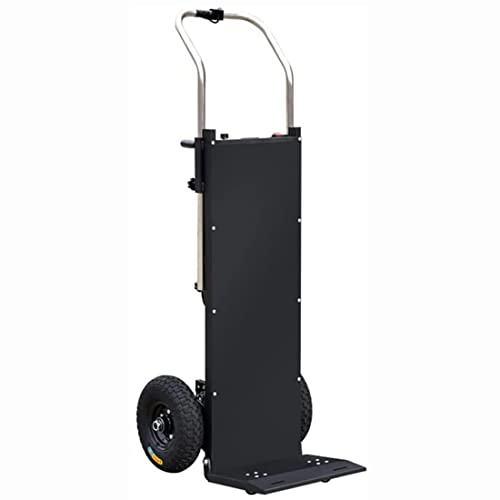 HanPiaoLiang Treppensteiger Sackkarre Elektrisch Arbeitssparender Handwagen, Treppenauf Und Abstieg Mit 280Kg Last, Wagen mit 800 W Motor - 48V/32AH Abnehmbarer Akku