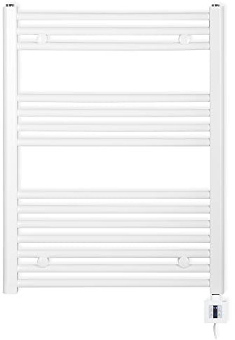Eco Radiateur - Sèche-serviette électrique – Radiateur salle de bain programmable – Porte serviette avec minuterie – Chauffage pour salle de bain - Fabriqué en Allemagne