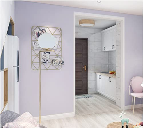 Violet Clair Papier Peint intissé 9,5 m x 0,53 m Couleur Pure Modernes Minimaliste Papier Peint 3D Couleur Unie Papier peint non-tissé pour Chambre Salon TV Fond