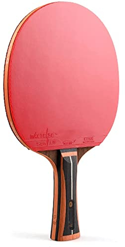 Professioneller Tischtennisschläger mit Koffer, hochentwickelter Ping-Pong-Schläger für anspruchsvolles Training, wettkampftauglicher Tischtennisschläger, 15 Sterne/Langgriff, Elite-Serie