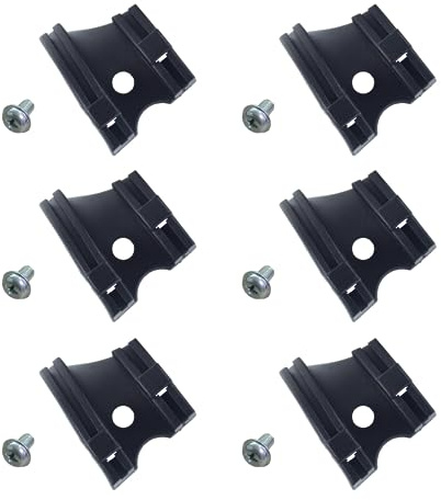 6Pcs Bike Cable Guide Road Bicycle Frame Cable Guides Shifter Cable Holder Clip Road Bike Bottom Bracket Shifter with Screws