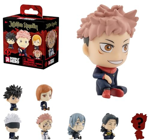 YuMe Toys Jujutsu Kaisen Bobble Hero - Figure a testa oscillante, 6 cm (12)