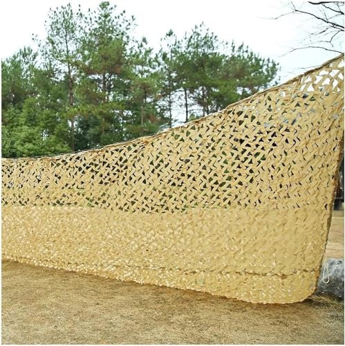 MekUk Tarnnetz Camouflage Netz Sonnenschutz-Tarnnetz, Woodland-Sonnenschutznetze, Army-Tarnnetz for die Jagd, Sonnenschutz, Party, Camping, Outdoor Tarnung Waldlandschaft Militär Tarnnetz Dekoration(5