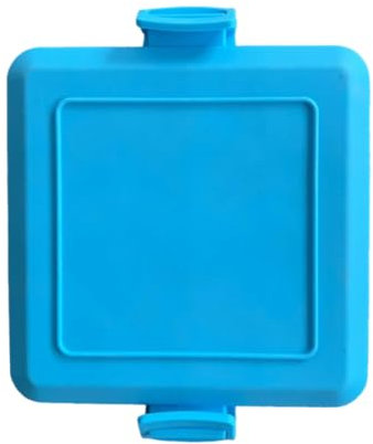 Fiorky Macchina for panini al microonde senza elettricità Macchina for toast al microonde che fa risparmiare tempo Macchina for panini quadrata for microonde for panini dolci Colazione (Blu)