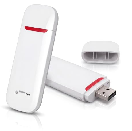 500 Mbit/s 4G LTE USB-Modem-Dongle, Router mit SIM-Kartensteckplatz, Tragbarer Reise-Hotspot, Unterstützt Bis zu Asien, für Smartphones,