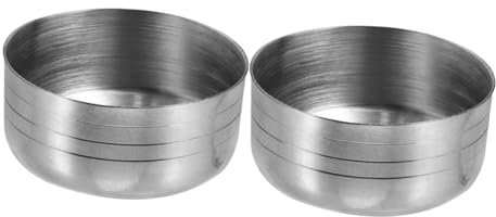 OKUMEYR 2 Stück Edelstahl Shakerdeckel Spritzwassergeschützt Becherdeckel Für Cocktail Shaker 350ml Auslaufsicheres Shaker Zubehör Für Bar Und Küche