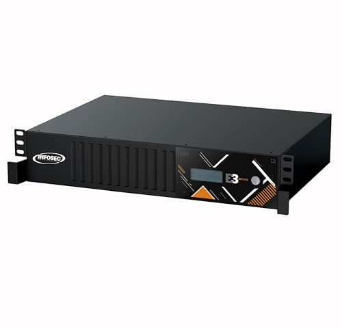 Infosec 670408 Gruppo di continuità ups 3000VA On Line Performance Technology Onda Sinusoidale Nero