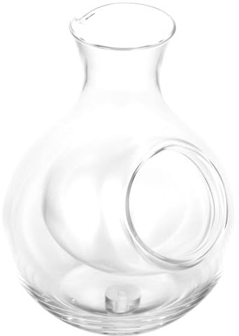 KOCKSHION Decanter Per Vino in Vetro 300 Ml, Contenitore Per Brandy Refrigerante Design Giapponese Moderno, Porta Liquori Per Whisky, Vodka e Abbinamenti Enogastronomici