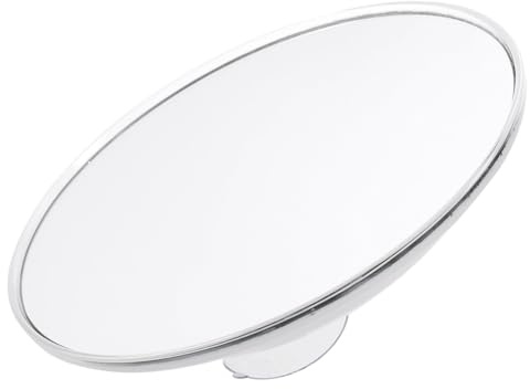 HAMPPLIES Espejo De Maquillaje Ventosa Aumento 7X Plástico Baño Cuidado Facial Mujeres Uso Diario
