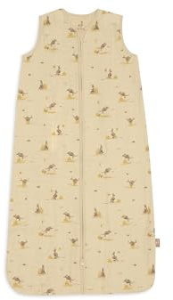 Jollein Muslin sommarsovsäck baby – Kangaroots – 110 cm – 100% bomull – 0,5 TOG – sovsäck baby sommar – OEKO-TEX certifierad
