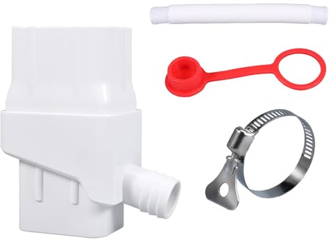Threaded Double Port Rain Barrels Diverter Downspout Adapter Weather Resistant Outdoor Water Saver Durability Downspout Water Divider