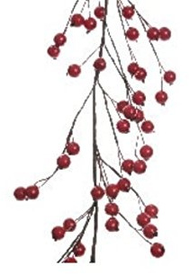 Kaemingk Girlande rot Beerengirlande Weihnachten Tischdeko L ca 180 cm
