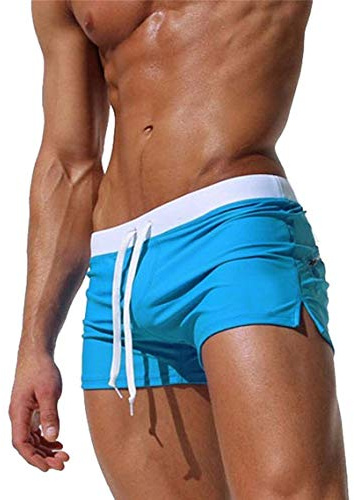 Kfnire Herren-Shorts, Badehose schnell trocknend Strand surfen Running Baden Shorts Boxer Unterhose
