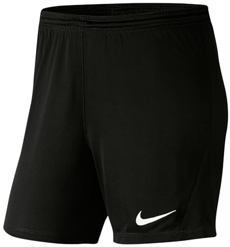 Nike Damen W Nk Df Park Iii Nb K Shorts, Black/White, M EU