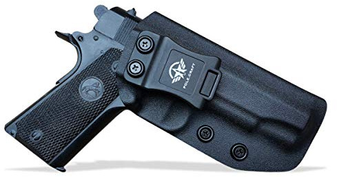 IWB Kydex Pistolenholster Waffenholster Für: Colt 1911 Commander .45 9mm 4.25 4.5 Inch Pistole Pistolenhalfter Waistband Inside Carry Waffentasche Pistol Case Pouch Bund Innen tragen