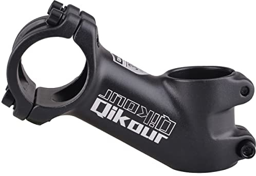 Azarxis Vástago de Bicicleta 31,8 mm 35 Grados Potencia con Manillar Aleación de Aluminio para Bicicleta de Carretera, Bicicleta de Montaña, BMX, MTB, Ciclismo (35 Grados - 31,8 x 80mm)