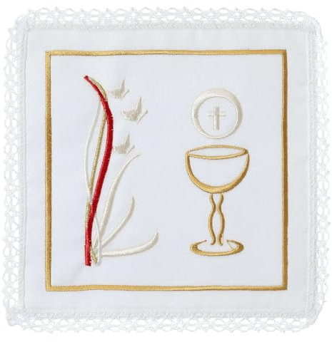 Holyart Servizio per Messa Seta Cotone Viscosa Calice 4 pz