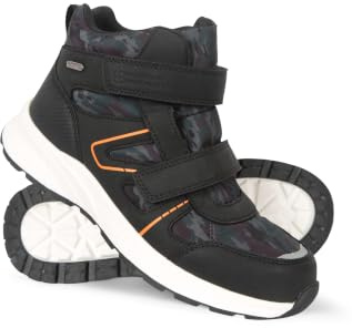 Mountain Warehouse Jupiter Wasserdichte Wanderstiefel | Atmungsaktive und strapazierfähige Schuhe, Jungen und Mädchen, verstellbaren Riemen, Für Komfort, Wandern, nassem Wetter