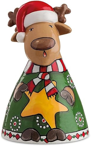 Egan Weihnachtsglocke Rentiersymbol Größe 10cmx15cm Die Referenz ist: 120040