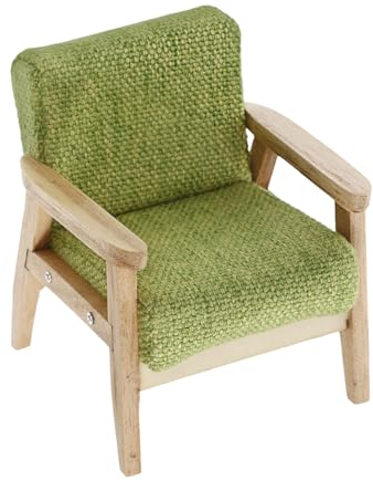 MUSISALY Miniatur Sofas Für Puppenhäuser Japanischer Sessel Puppenmöbel-Dekoration Für Kinderzimmer Wohnzimmer Und Büro Langlebig Und Charmant