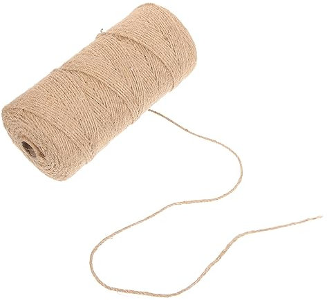 SEWOART 1 Rolle Natürliches Sisalseil Für Katzenkratzbaum Ersatz DIY Seil Für Heimwerker Projekte Sehr Fest Und Langlebig