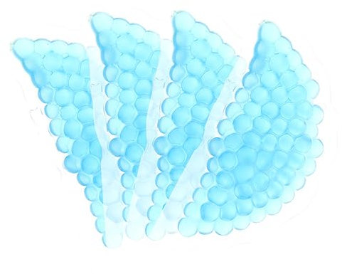 minkissy 4stücke Halbrunde Eisbeutel Wiederverwendbare Kälte Und Wärmekompressen Für Schmerzlinderung Für Sportverletzungen Und Muskelentspannung