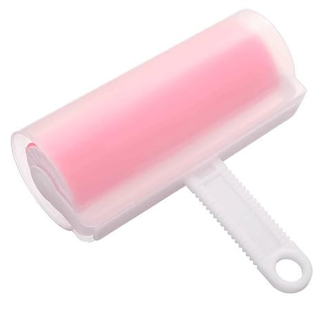 SMDLG leggerissimo Rullo levapelucchi in plastica con Copertura Trasparente Levapelucchi Lavabile e Riutilizzabile Rullo levapelucchi Extra appiccicoso per Vestiti Versatile