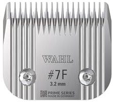 Wahl #7F Prime Series Klinge, entworfen zum Schneiden längerer Haustiermäntel, leistungsstarkes Schneiden, hergestellt für den KM Supera Pet Clipper, Schnittlänge von 3,2 mm