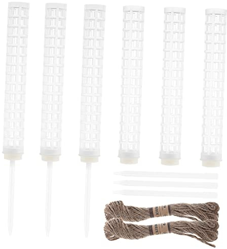TOYANDONA 6 Piezas De Sphagnum para Plantas De Interior Postes De De Plástico para Soporte De Plantas Trepadoras para Monstera