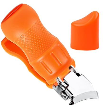 Nagelknipser – schräger Nagelknipser mit breiter Backenöffnung – Präzisions-Nagelknipser langlebig ergonomisch für Männer Frauen Senioren Salon Home Pediküre
