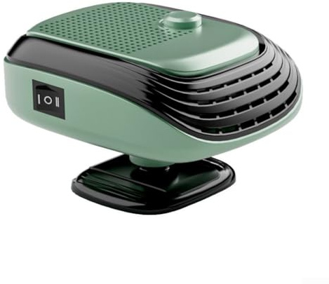 Gdfnmogo Calefacción de coche descongelador 12V calentador rápido parabrisas para vehículos recreativos SUV y para camiones Solución eficaz para clima frío