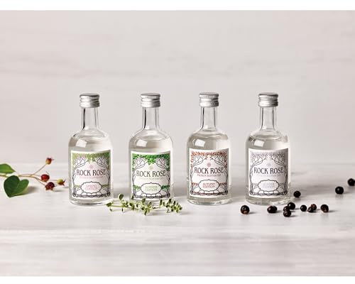 Dunnet Bay Distillery Rock Rose Miniatur Season Gift Pack Gin Schottland inkl. FeinWert E-Book (1 x 0.2 l)