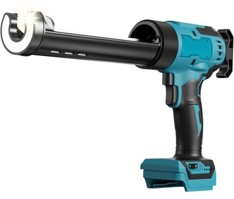 Electric Caulking Gun Compatible with Makita 18V, Silicone Sealant Gun