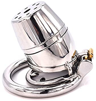 Productos para adultos Dispositivo masculino Castidad de acero inoxidable,50 mm / 1.9 inch diameter