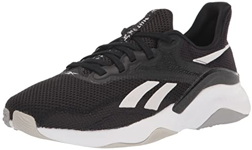 Reebok Women's HIIT TR 3.0 Cross Trainer, Black/White/Pure Grey, 9.5 US Women