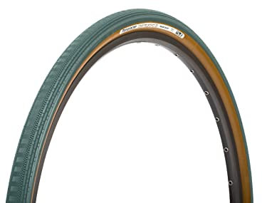 Panaracer King Semi Slick Color Edition TLC Gravel Neumático, Astral Blue/Brown, 700 x 38 c