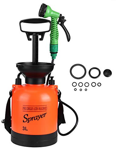 Pulvérisateur Multifonctionnel Arroseur Mini Pelouse Jardin Irrigation Manuel Pneumatique Pulvérisateur Arroseur Équipement Agricole Goutte À Goutte Outil pour Pelouse Jardin(8L)