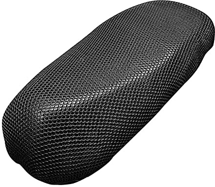 LICHENGTAI Funda de Asiento de Motocicleta Funda de Asiento de Cojín de Moto Funda de Asiento de Parasol Funda de Asiento de Moto Protector de Asiento de Scooter con Banda Elástica