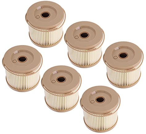 Fydun 6 Teiliges Kraftstofffilter Wasserabscheider Öl Wasserfilter Kit Hochleistungsersatz für RACOR 2010PM OR 500FG