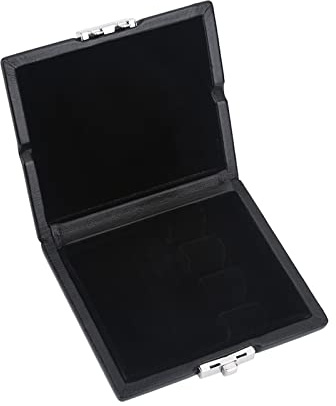 TOUISEDGI Fagottrohr Medium, Fagottrohretui, PU Lederbezug, Schwarzer Fagottrohrbehälter mit Schlitzen für 3 Stück Rohre für 3 Fagottrohre Mittleres Instrumentenzubehör