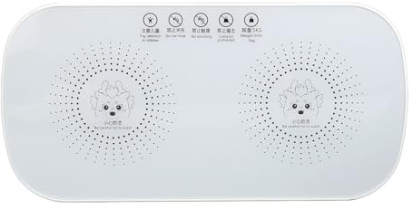 Elektrisches Warmhaltetablett, Konstanttemperatur-Heizglas, Schnell Erhitzender Speisewärmer, Multifunktionale Speisewärmer-Heizplatte für Büro-Schlafsäle, Abendessen,