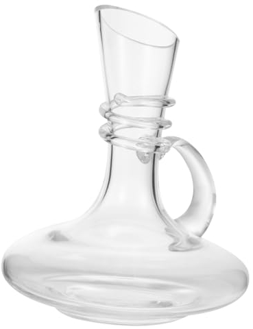 OUNONA Elegant Wine Decanter Glass Decanter Aerator Carafe for Whiskey Drink Distributor