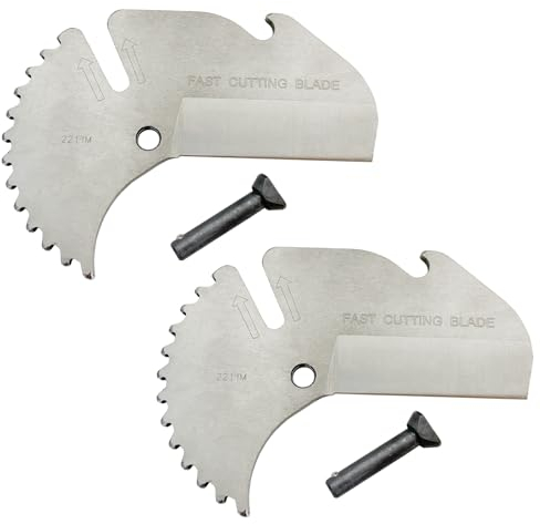 RC-1625 Blade,27858 Plastic Pipe And Tubing Cutter RC-1625 Replace Blade Compatible with RIDGID 1/8 to 1-5/8 Plastic Pipe And Tubing Cutter (2 Pack)