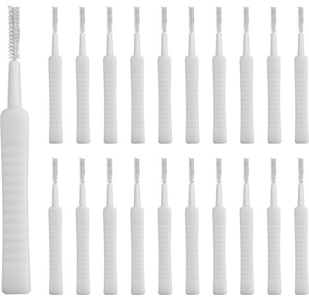 Lot de 20 outils de nettoyage pour pommeau de douche – Brosse de nettoyage multifonctionnelle pour les pores – Brosse de nettoyage fine pour petit trou et anti-encrassement