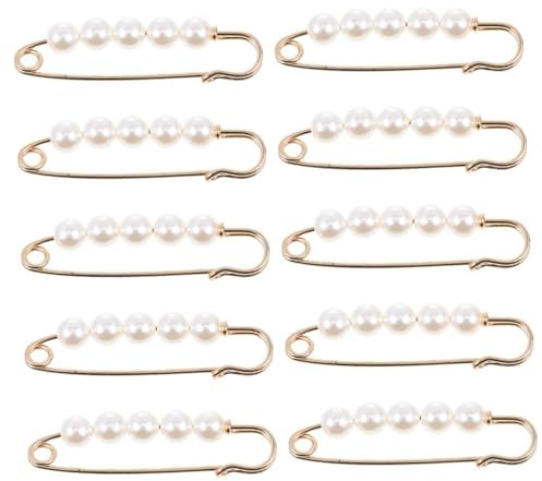 TINEASUR Zarte Pin Hosen Sicherheitsbrosche 20 Stück Kleid Fester Clip Kleidung Brosche Für Mode