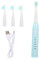 SOPOTUTU Electric Toothbrush Boys and Girls Soft Bristle Toothbrush Automatic for Boy Girl Replacement Head Prevent Blue