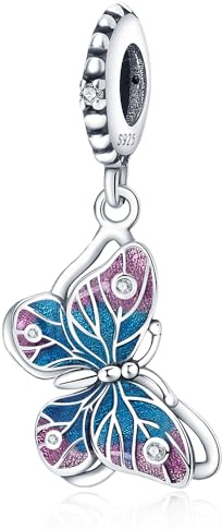 LMLMECREA Charms Anhänger Kompatibel mit Europäische Armbänder | Tiere,Schildkröte,Hund,Katze,Reisen,Eiffelturm,Geschenk für Frauen