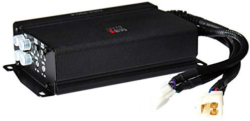 MB Quart NA2-320.4 Compact Four Channel, 320 watt Powersports Amplifier, Black